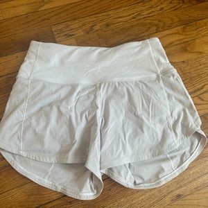 Lululemon high waisted shorts. Gently worn. Good condition